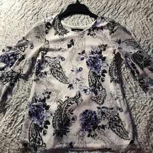 Ruffled Sleeve Dress Shirt